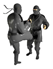 Soku gyaku ken – Reverse Foot