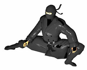 Tiefe Dehnungsstellung