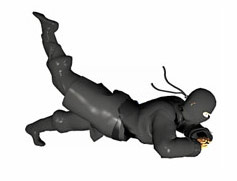 Zenpō ukemi – Vorwärtsfall